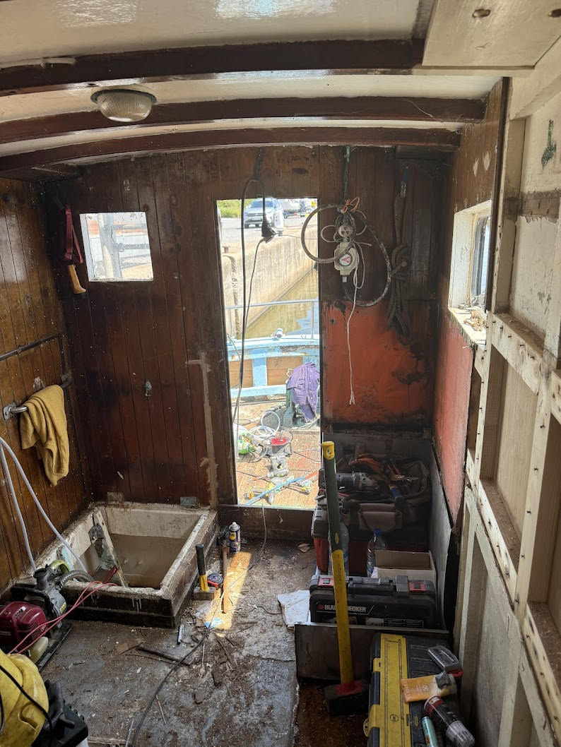 Dans la cabine
